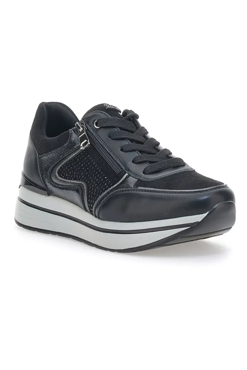 Sneakers Platform Inblu 350 IN Nero [NERO] miniatura 2