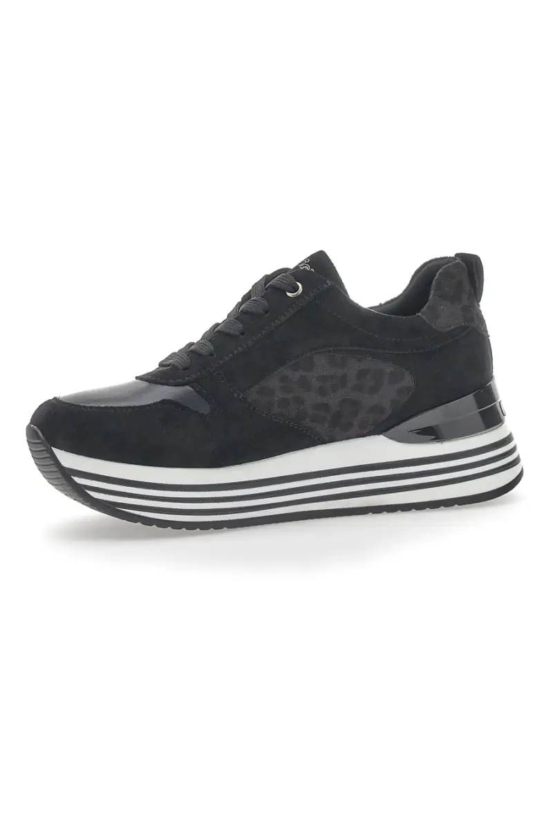 Sneakers Platform Inblu 353 IN Nere [NERO] miniatura 3