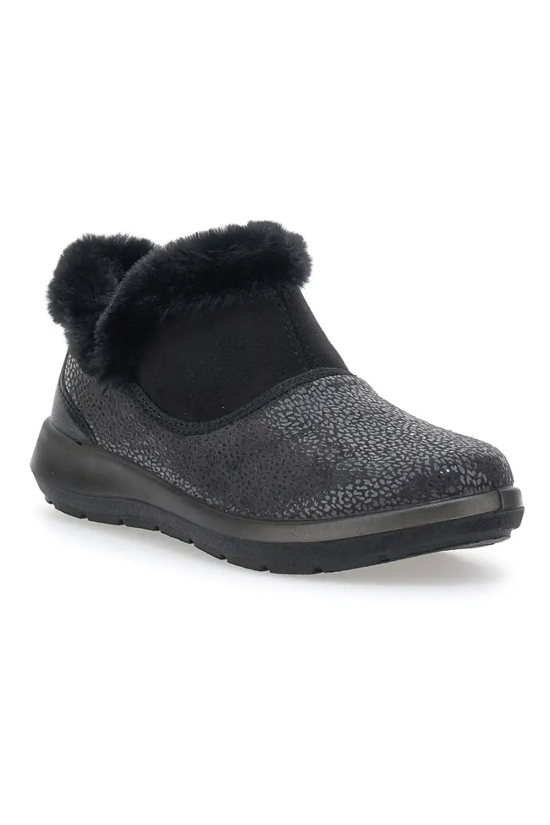 Stivaletti in Eco Fur Inblu 34 WG Nero [NERO] miniatura 2