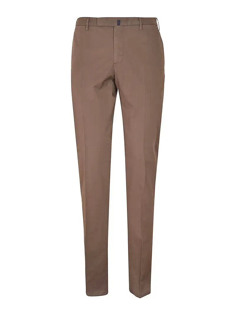 Chino in cotone Marrone Chiaro