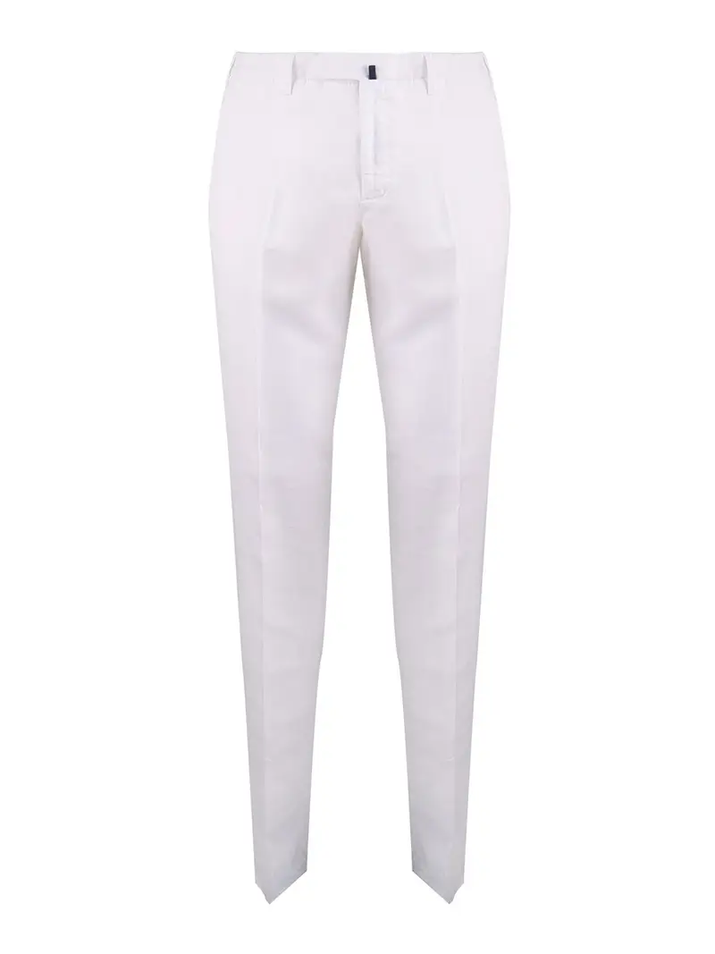 Pantaloni a gamba dritta Bianco