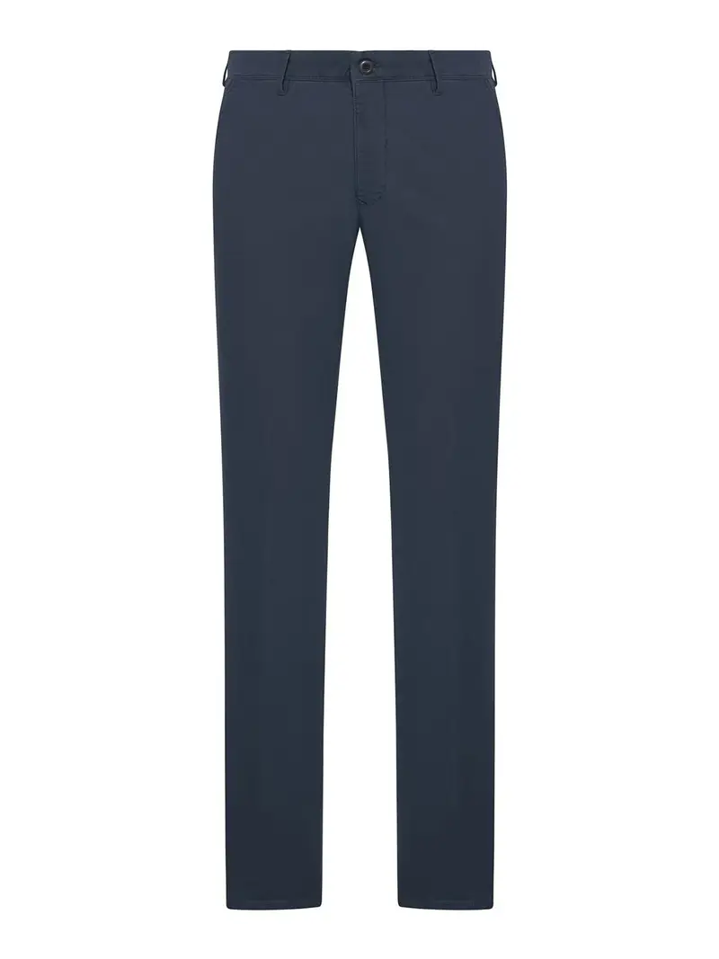 Pantaloni in cotone su misura Blu