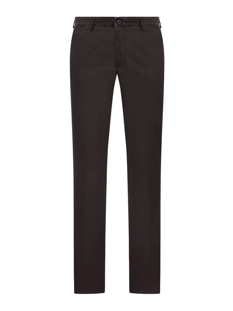 Pantaloni in cotone su misura Marrone