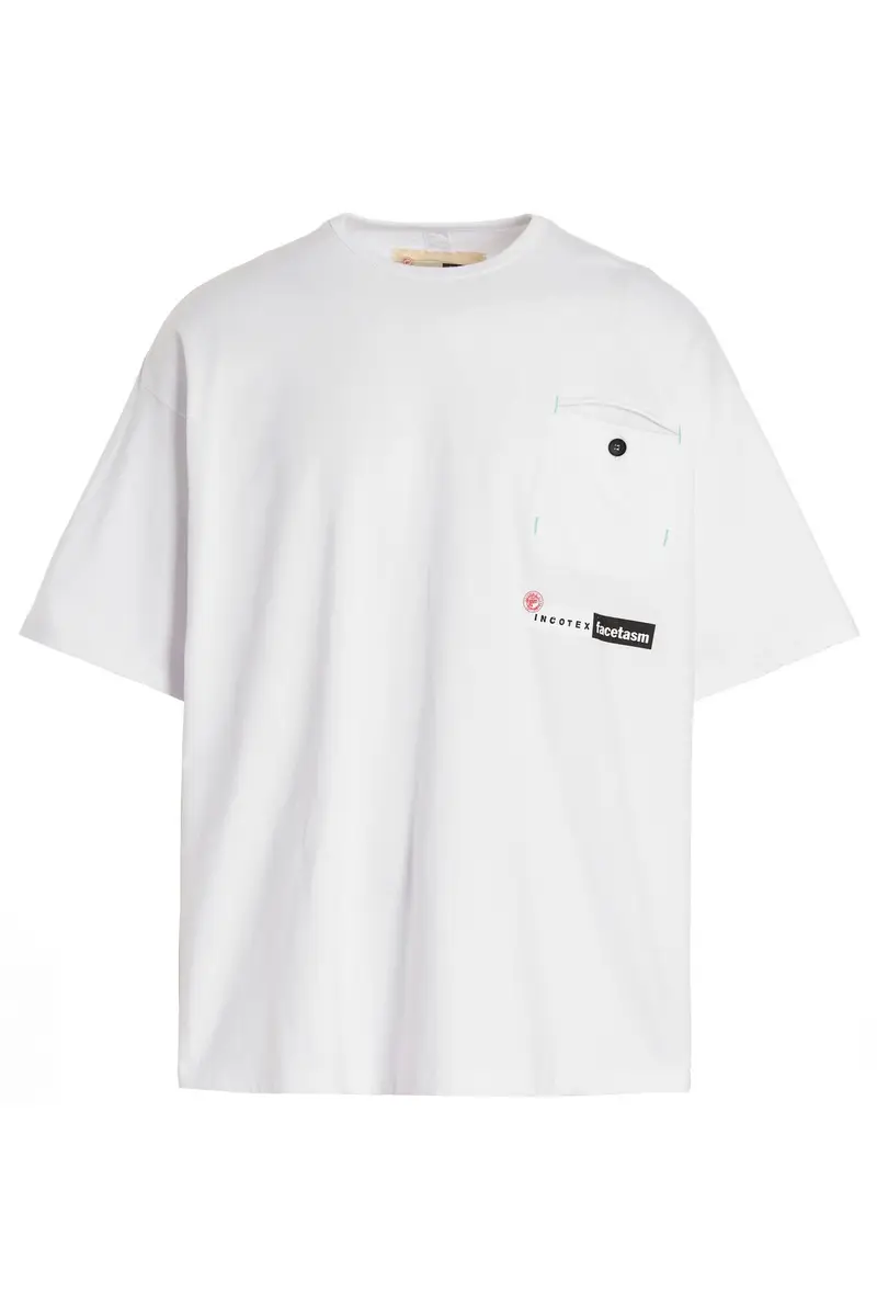 INCOTEX RED X FACETASM T-shirt Bianco 4331918