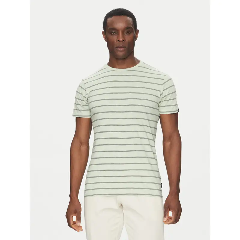 T-shirt Inrima 41-168 Verde Regular Fit