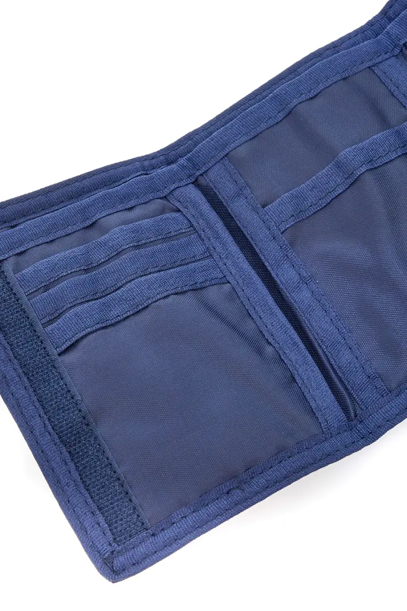 Portafoglio blu con chiusura a strappo Indigeno metropolitano IM21603-A [BLUE] miniatura 4