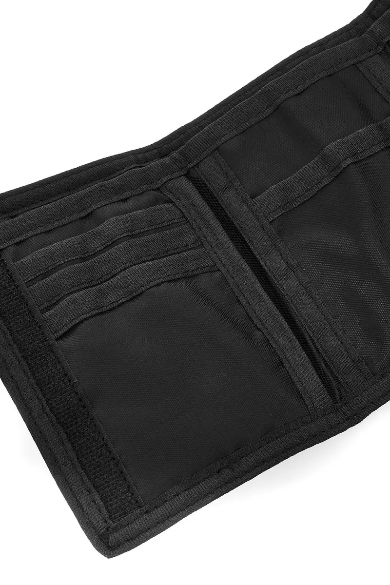 Portafoglio nero con chiusura a strappo Indigeno metropolitano IM21603-A [NERO] miniatura 4