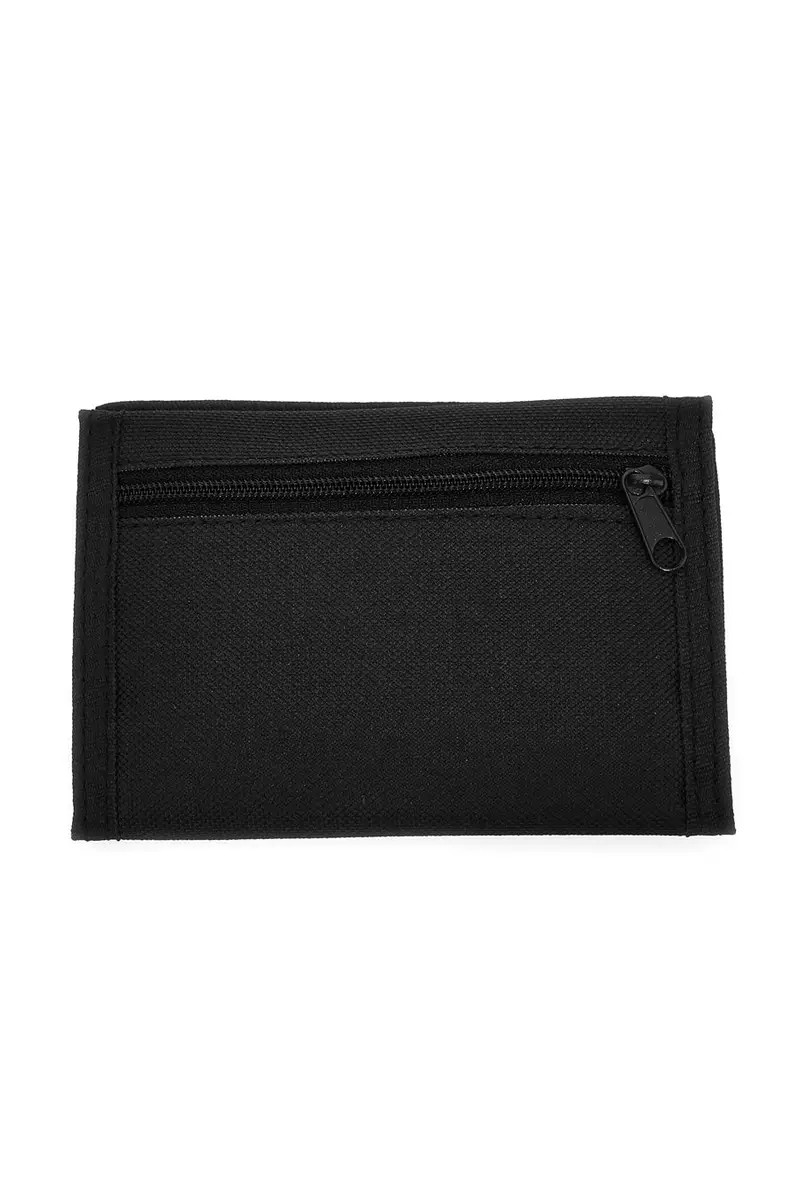 Portafoglio nero con chiusura a strappo Indigeno metropolitano IM21603-A [NERO] miniatura 5