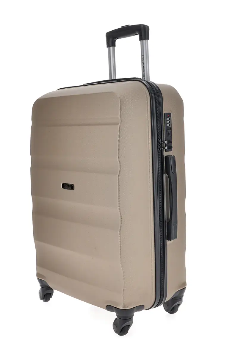 Trolley grande champagne con 4 ruote e manico telescopico Indigeno INDIGENO180/G [CHAMPAGNE] miniatura 2