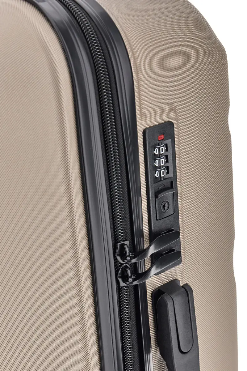 Trolley grande champagne con 4 ruote e manico telescopico Indigeno INDIGENO180/G [CHAMPAGNE] miniatura 4