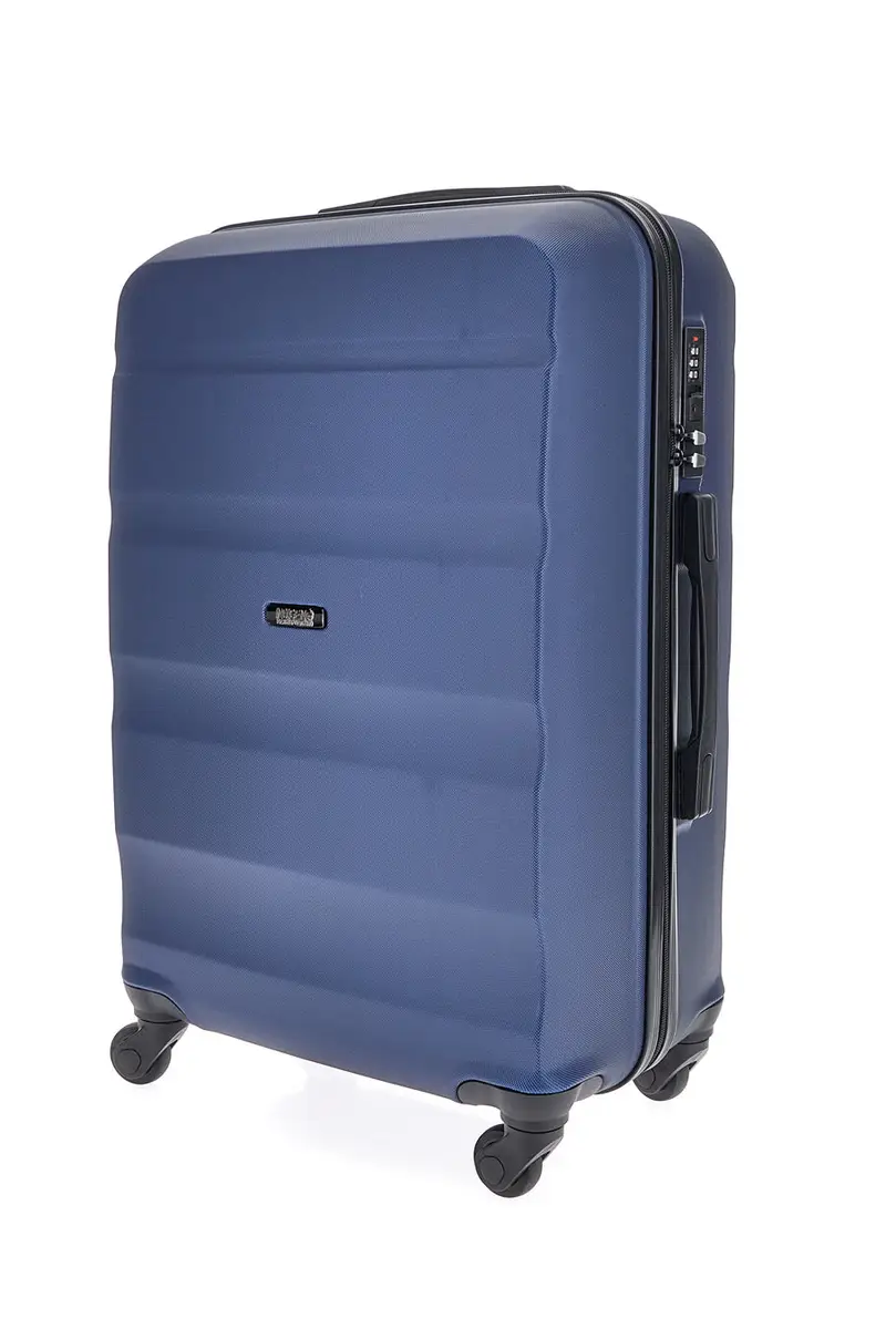 Trolley medio blu con 4 ruote e manico telescopico Indigeno INDIGENO180/M [NAVY] miniatura 3