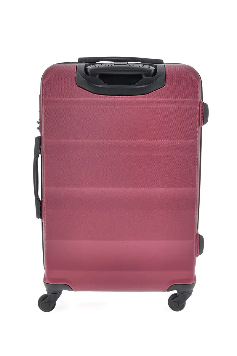 Trolley medio burgundy con 4 ruote e manico telescopico Indigeno INDIGENO180/M [BURGUNDY] miniatura 5