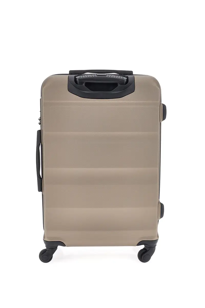 Trolley medio champagne con 4 ruote e manico telescopico INDIGENO180/M [CHAMPAGNE] miniatura 2