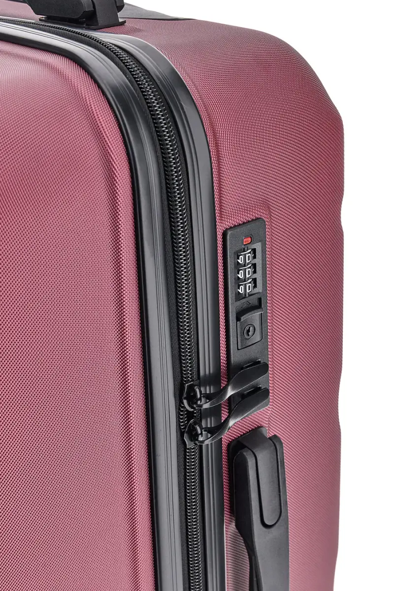 Trolley piccolo burgundy con 4 ruote e manico telescopico Indigeno INDIGENO180/P [BURGUNDY]