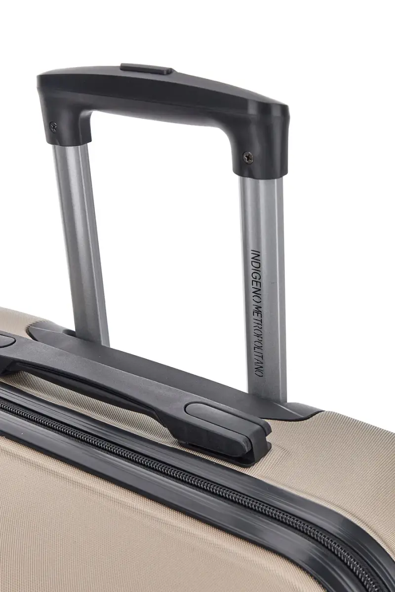 Trolley piccolo champagne con 4 ruote e manico telescopico Indigeno INDIGENO180/P [CHAMPAGNE] miniatura 4