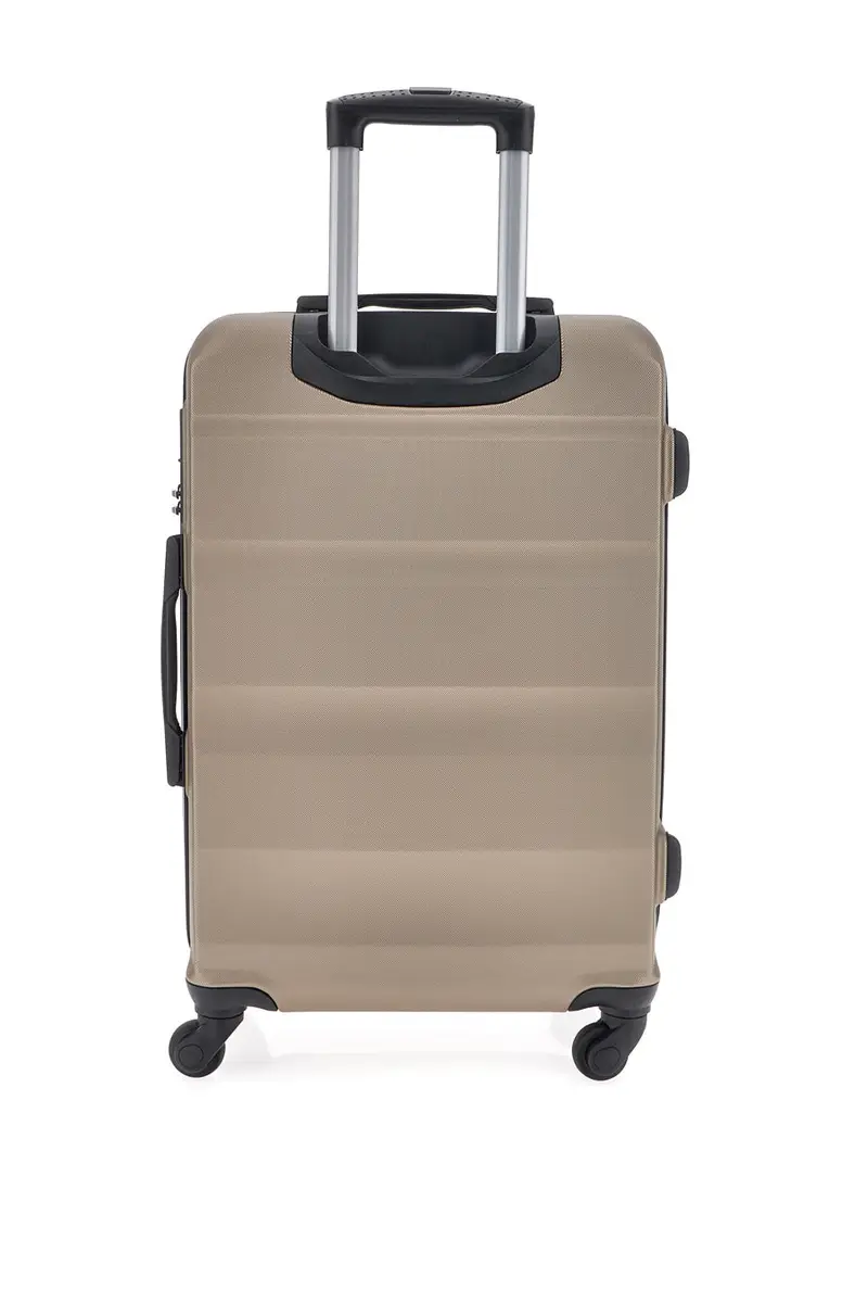 Trolley piccolo champagne con 4 ruote e manico telescopico Indigeno INDIGENO180/P [CHAMPAGNE] miniatura 5