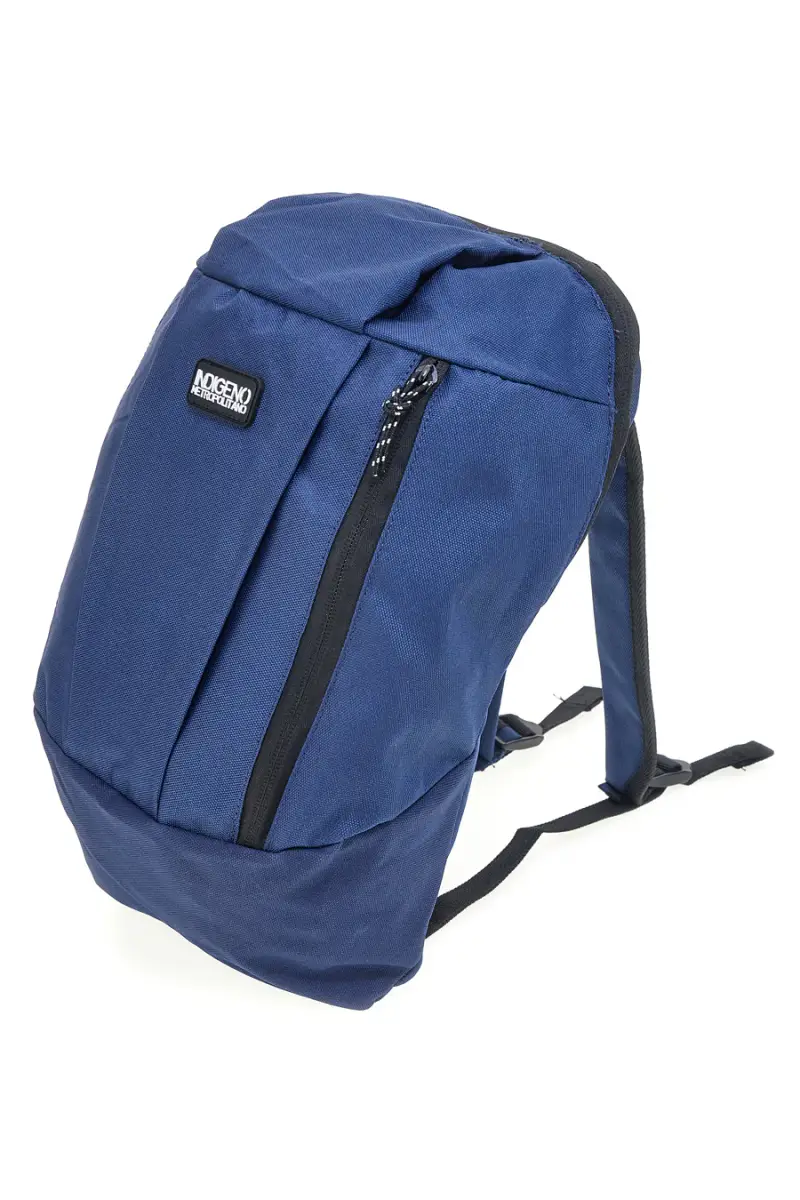 Zaino blu con tasche zip Indigeno metropolitano PITTBAC001-A [NAVY] miniatura 3