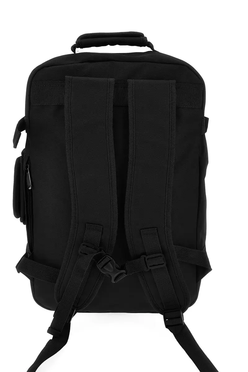 Zaino nero con manico e design essenziale Indigeno metropolitano XPITTBAC003-A [NERO] miniatura 2