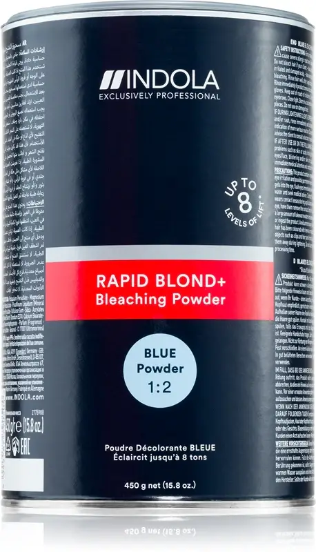 Rapid BLOND+ Bleaching Powder polvere decolorante per capelli colore Blue 450 g