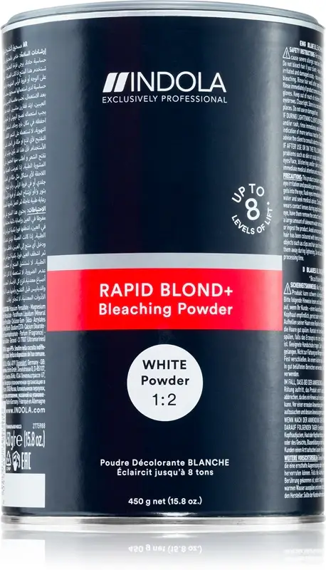 Rapid BLOND+ Bleaching Powder polvere decolorante per capelli colore White 450 g