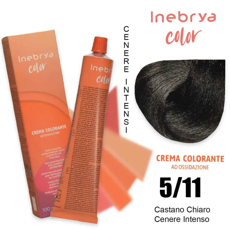 crema colorante 100 ml cast. Chiaro cenere intenso