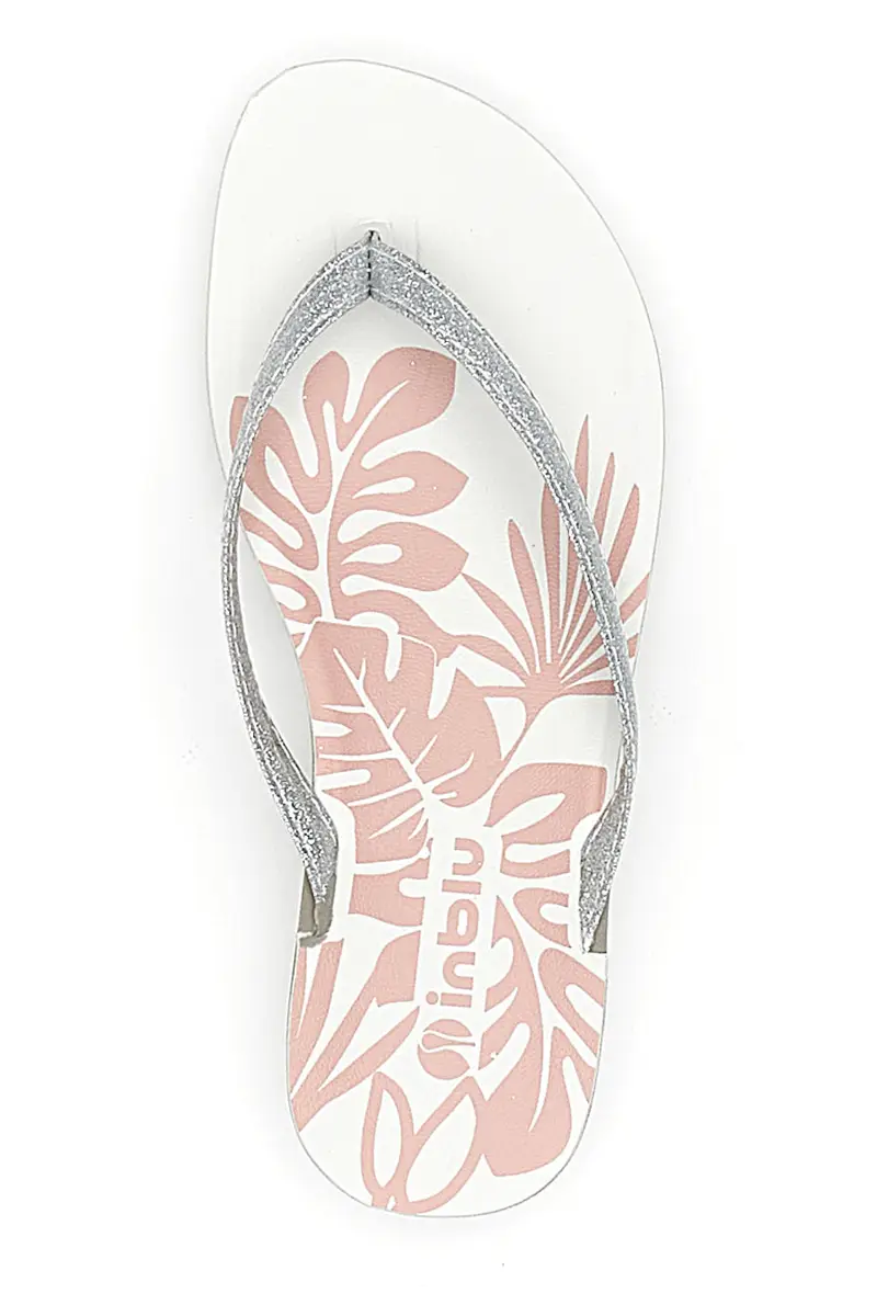 Infradito grigie con dettagli glitterati e suola anatomica Inblu 50 SY miniatura 3