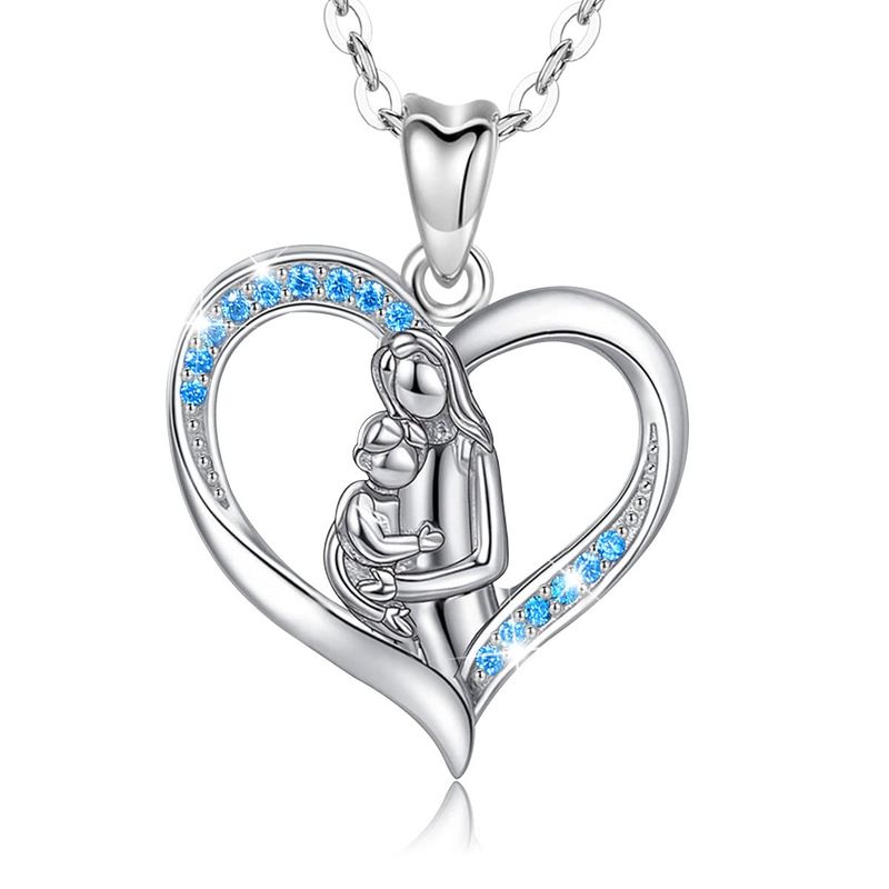 INFUSEU Collana Mamma e Figlia