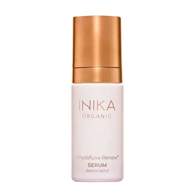 Inika Organic Phytofuse Renew Siero Rinnovatore per la Pelle con Aloe e Resveratrolo Phytofuse Renew Siero al Resveratrolo - Volume 30