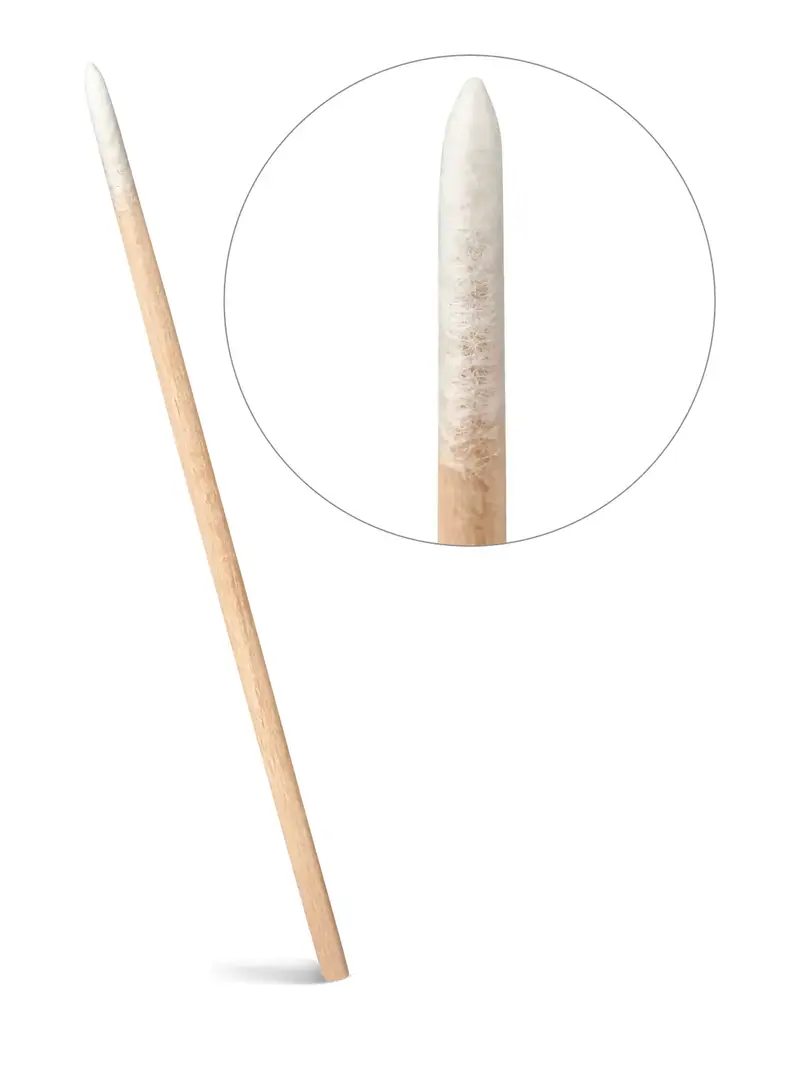 COTTONIES bastoncini di legno con punta appuntita in cotone 100pz