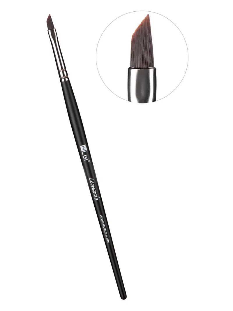 LEONARDO | pennello professionale a taglio obliquo per Lash Artist