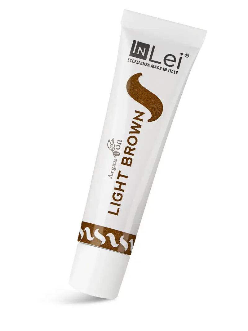 LIGHT BROWN | tinta marrone chiaro per ciglia e sopracciglia con olio di Argan 15ml