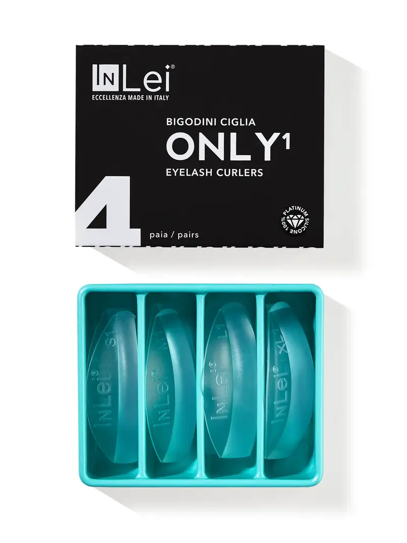 ONLY 1 bigodini in silicone per ciglia mix 4 misure