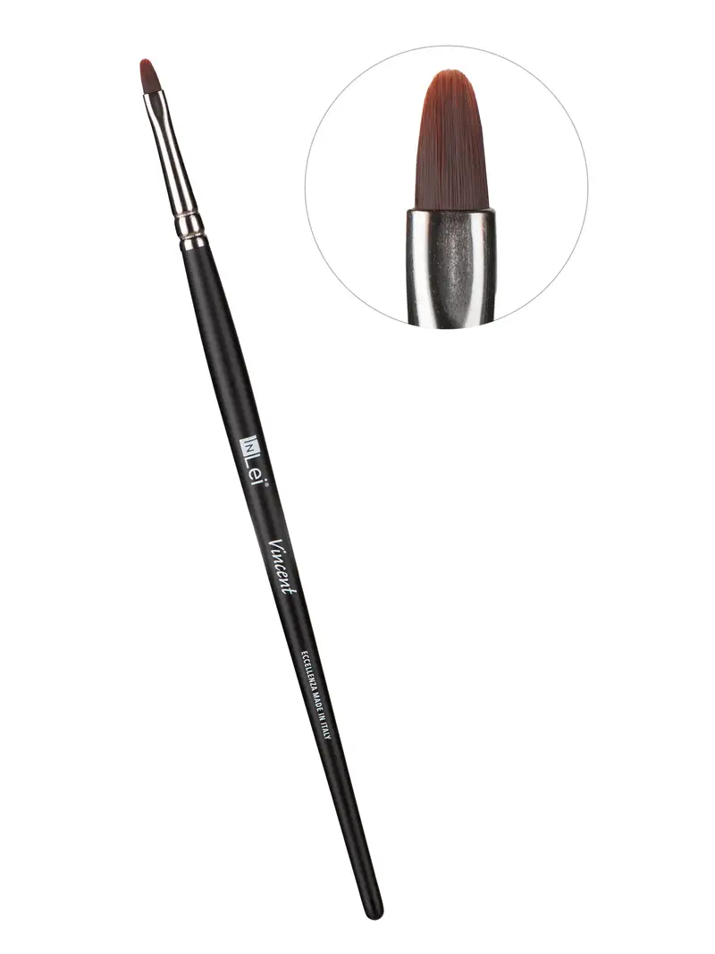 VINCENT | pennello professionale a lingua di gatto per ciglia e sopracciglia