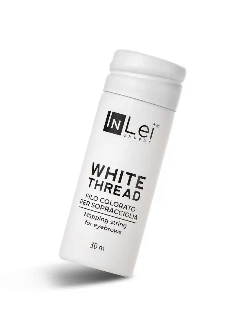 WHITE THREAD | filo bianco per progettazione sopracciglia 30ml