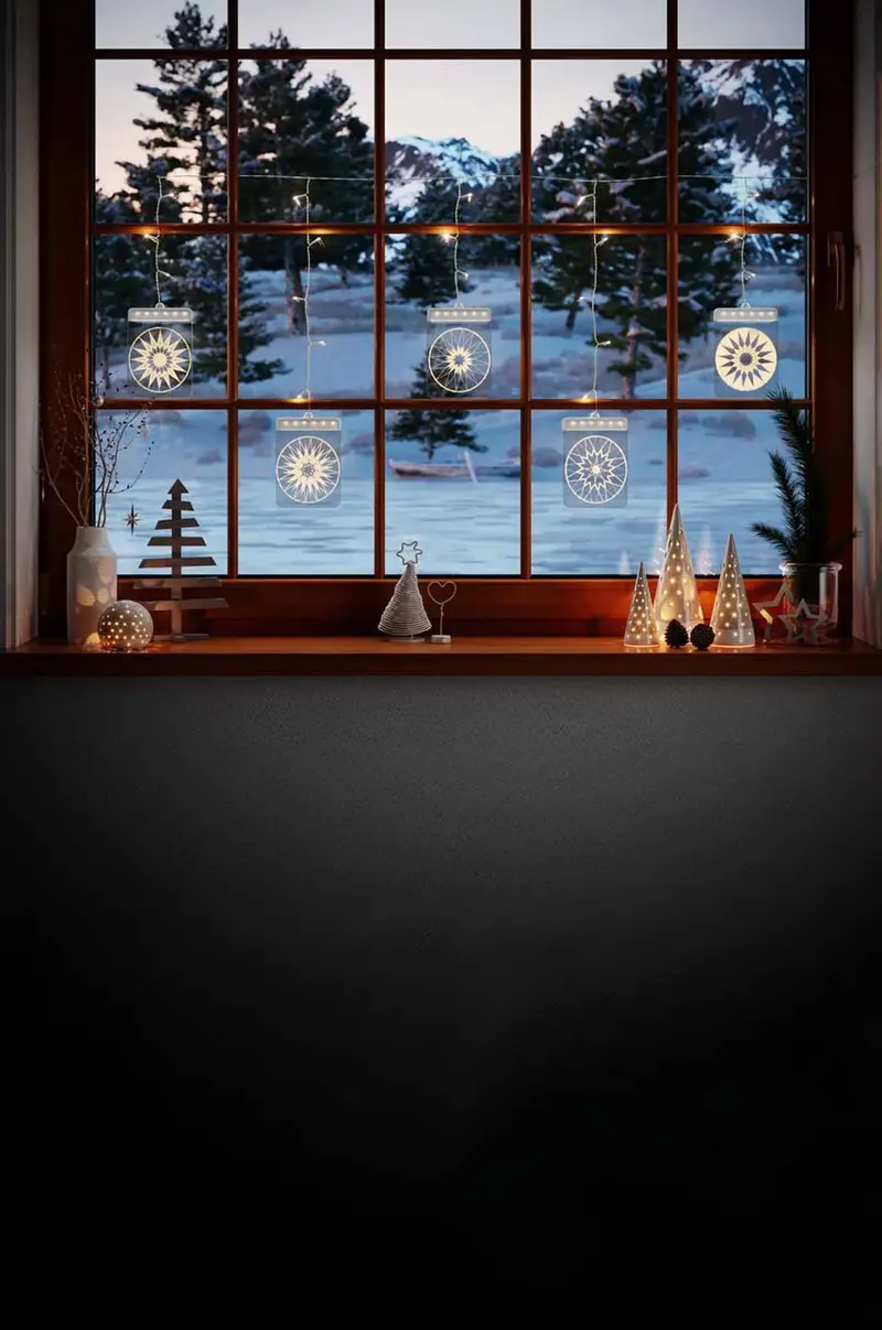 decorazione natalizia Bianco miniatura 3