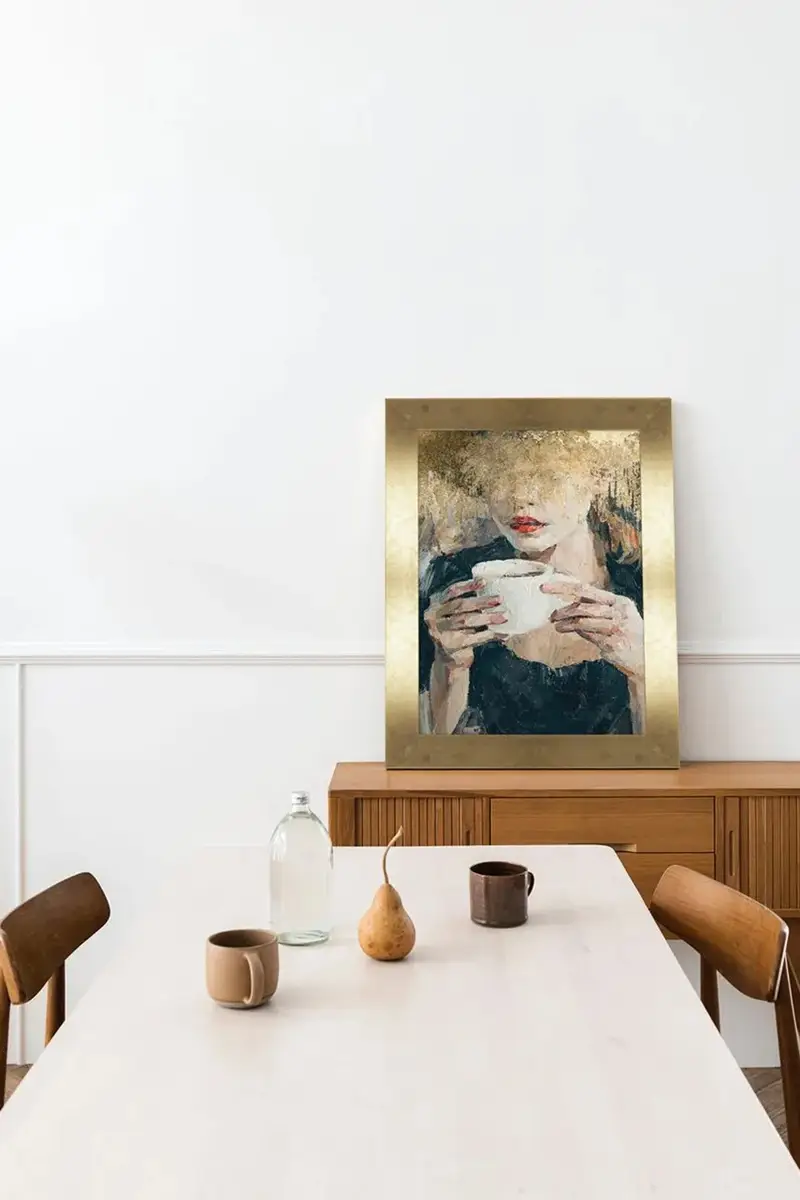 home & lifestyle decorazione da parete in cornice 50 x 70 cm Multicolore miniatura 3