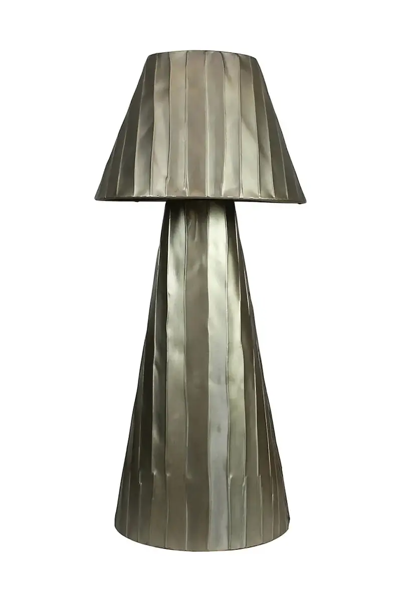 home & lifestyle lampada da terra colore giallo