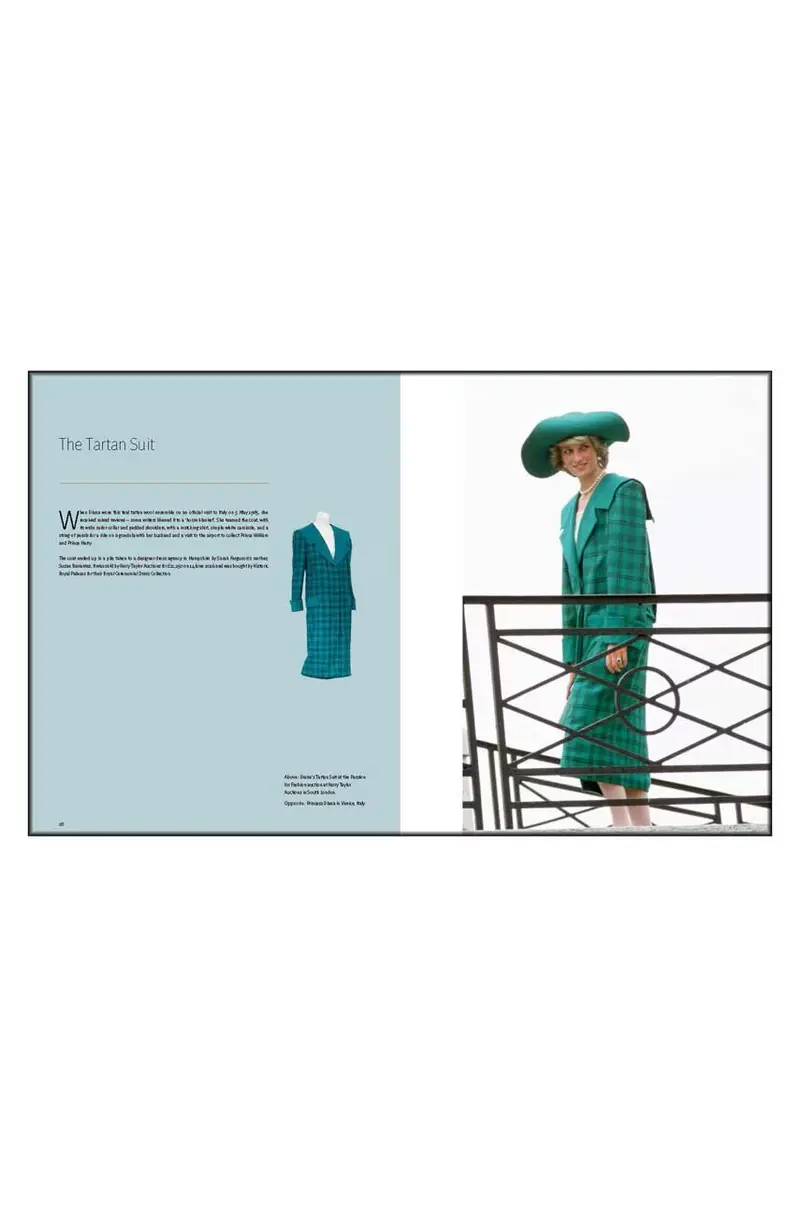 Home & Lifestyle libro Diana A Life in Dresses by Claudia Joseph, English Multicolore miniatura 3