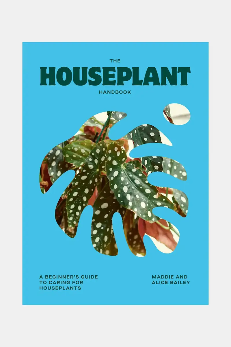 home & lifestyle libro Houseplant Handbook by Maddie and Alice Bailey, English colore turchese