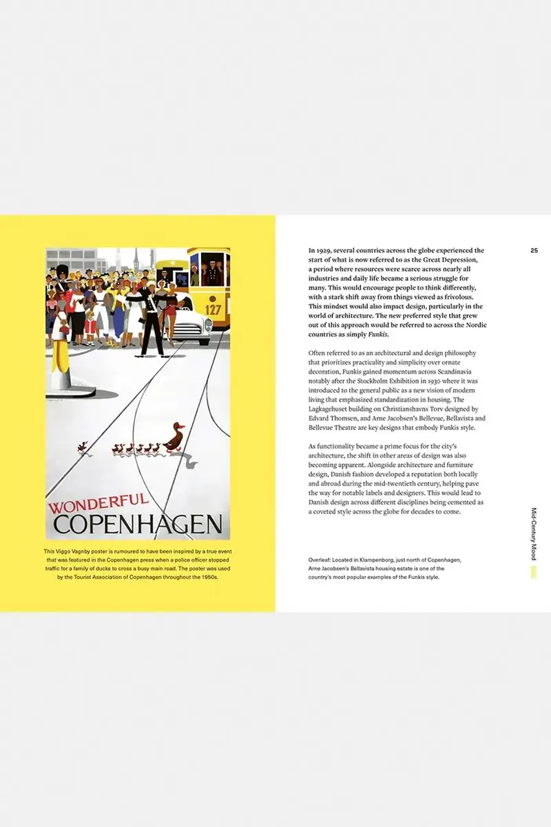 home & lifestyle libro Little Book of Copenhagen Style by Glenys Jonhson, English colore blu miniatura 4