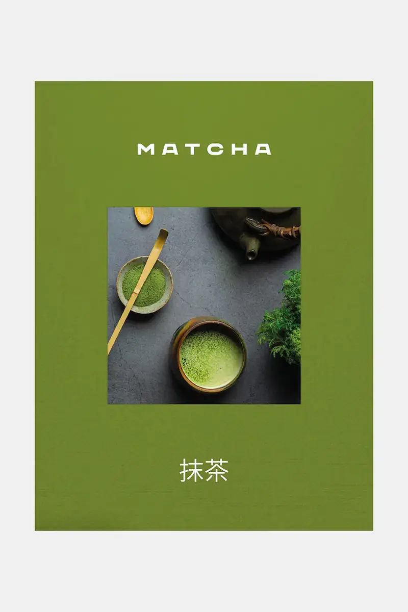 home & lifestyle libro Matcha, English colore verde