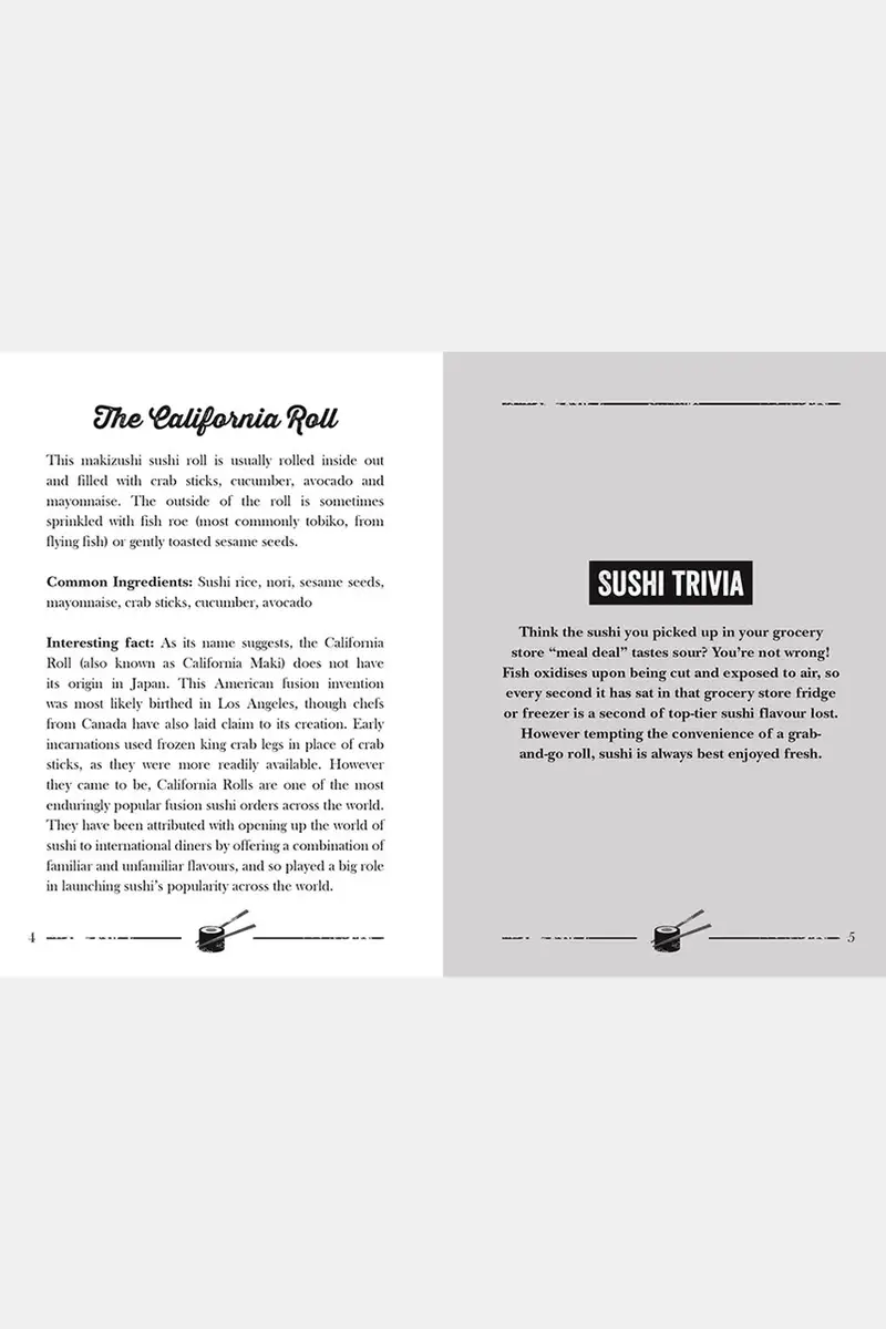 home & lifestyle libro The Little Book of Sushi by Rufus Cavendish, English Multicolore miniatura 4