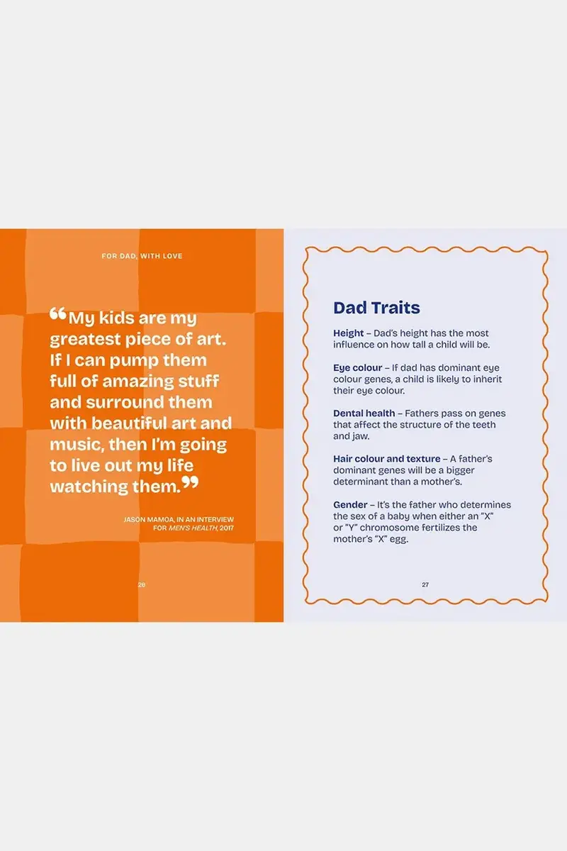 home & lifestyle libro The Pocket For Dad With Love, English Multicolore miniatura 2