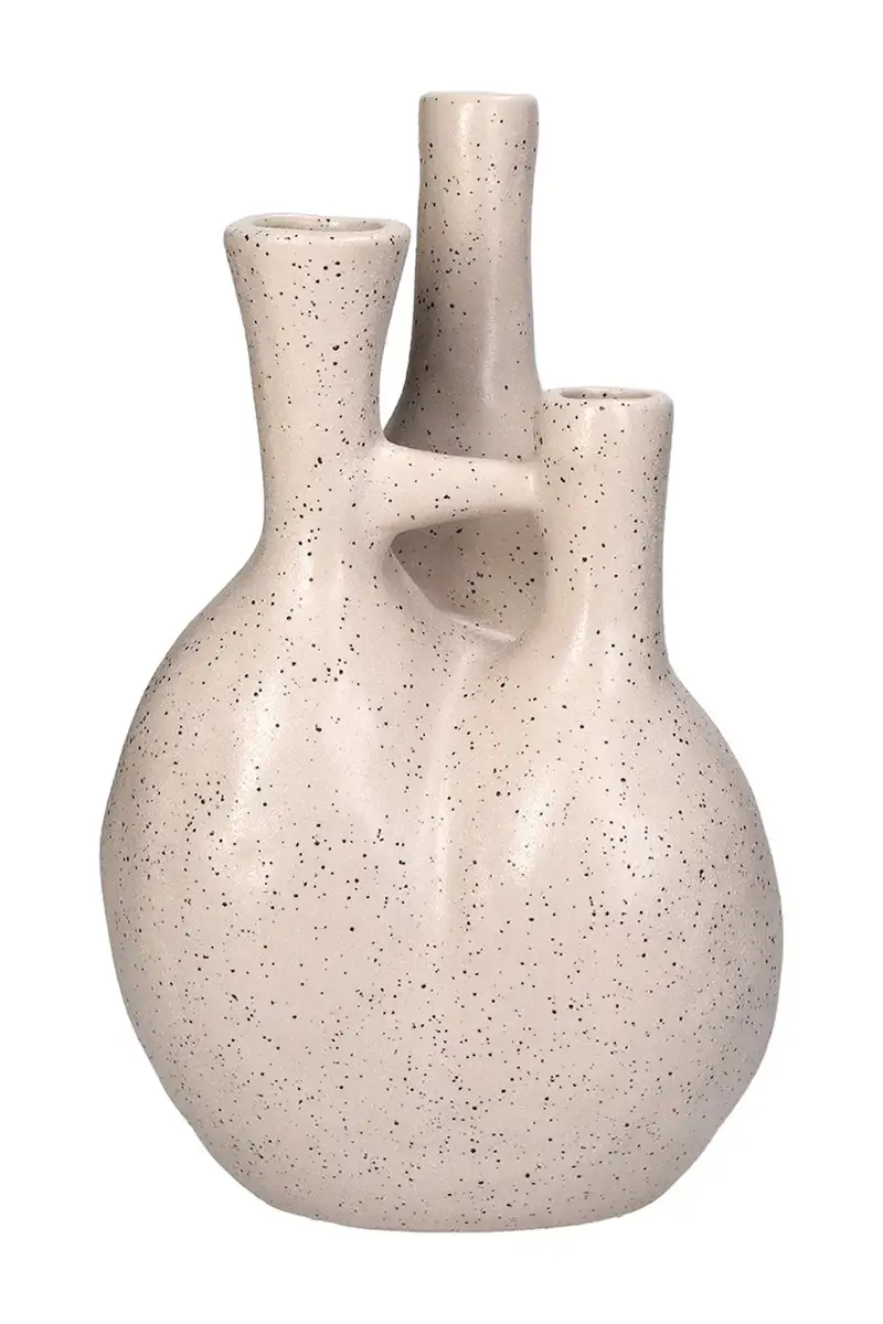 home & lifestyle vaso decorativo 29 x 18 x 18 cm Beige