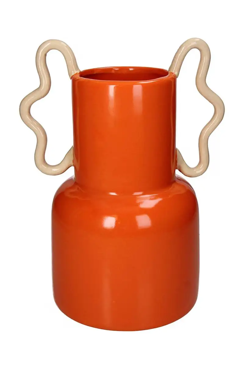 home & lifestyle vaso decorativo Arancione miniatura 2