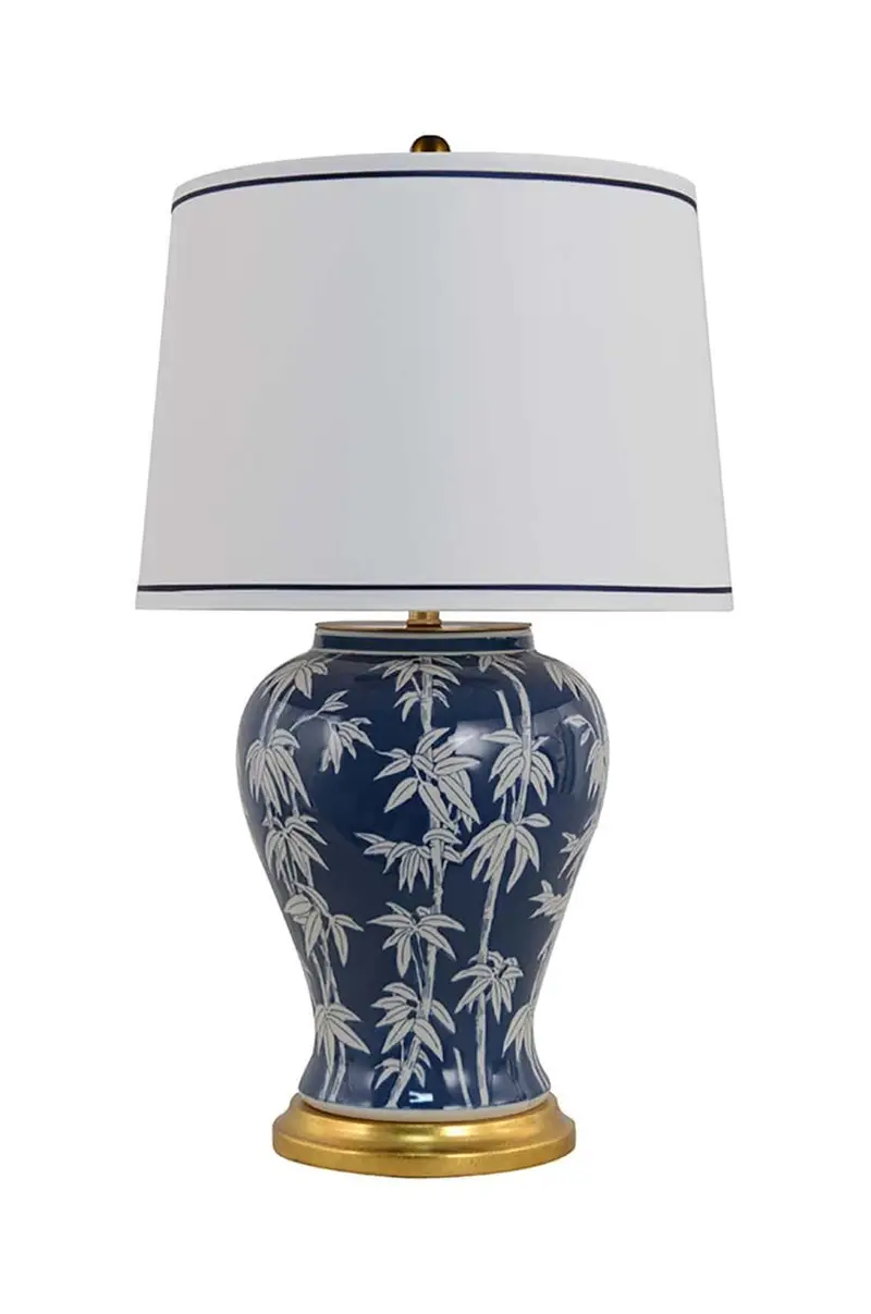 lampada da tavolo Miami Blu navy
