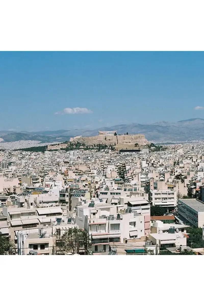 libro A Week Abroad Athens, English colore turchese miniatura 2