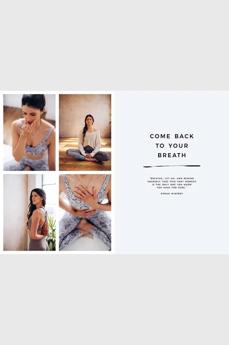 libro Yoga Happy by Hannah Barrett, English Rosa miniatura 3