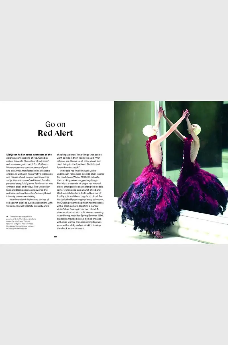 QeeBoo libro What Alexander McQueen Can Teach You About Fashion by Ana Finel Honigman, English Multicolore miniatura 2