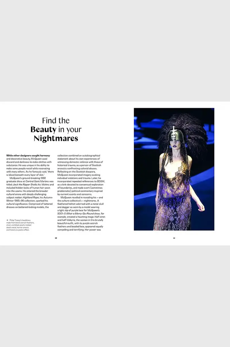 QeeBoo libro What Alexander McQueen Can Teach You About Fashion by Ana Finel Honigman, English Multicolore miniatura 3